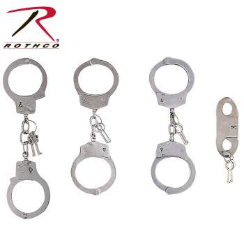 Double Lock Steel Handcuffs