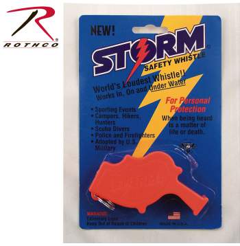 U.S. Navy Storm All Weather Whistle