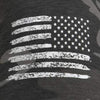 Camo US Flag T-Shirt - Black Camo