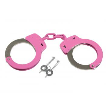 Pink Handcuffs With Belt Loop Pouch