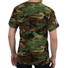 Camo US Flag T-Shirt - Black Camo