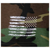 Camo US Flag T-Shirt - Black Camo