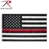 Deluxe Thin Red Line Flag / 3' X 5'