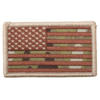 American Flag Patch - Hook Back