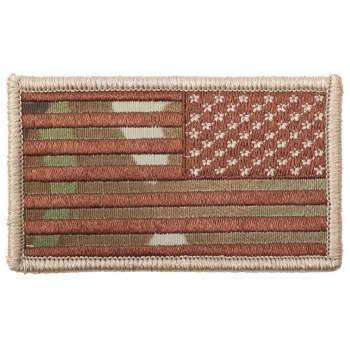 American Flag Patch - Hook Back