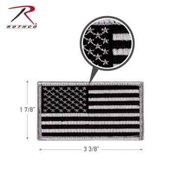 American Flag Patch - Hook Back