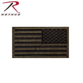 American Flag Patch - Hook Back