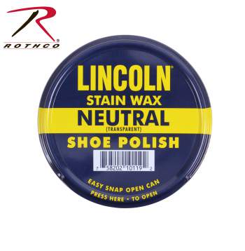 Lincoln U.S.M.C. Stain Wax Shoe Polish