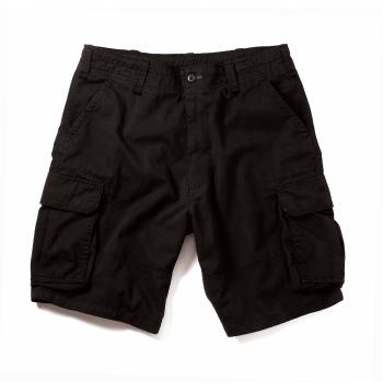 Vintage Style Solid Paratrooper Cargo Shorts