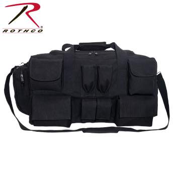 Canvas Pocketed Military Gear Bag