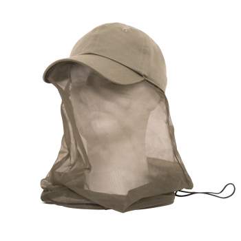 Operator Cap With Mosquito Net