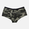 Black Camo "Booty Camp" Booty Shorts