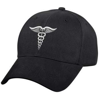 Medical Symbol (Caduceus) Low Profile Hat