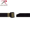 Reversible Airport Friendly Riggers Belt - Black / Coyote