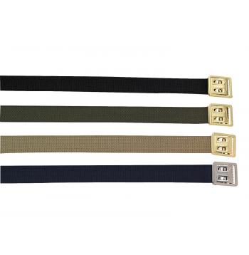 Military Web Belts With Open Face Buckle