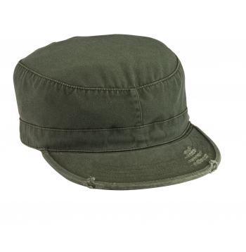 Solid Vintage Style Fatigue Cap