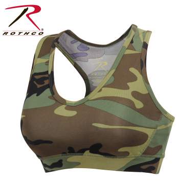 Camo Sports Bra