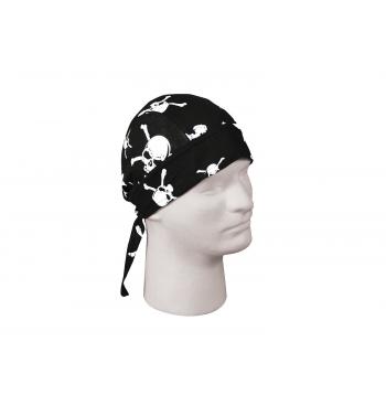 Skull & Crossbones Headwrap