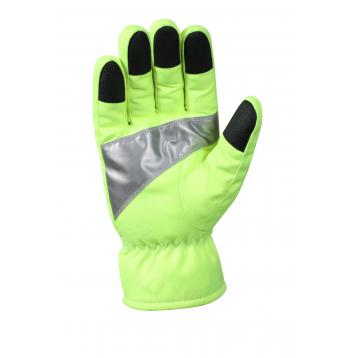 Safety Green Gloves With Reflective Tape