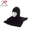 Black Polyester Balaclava w/ Dickie