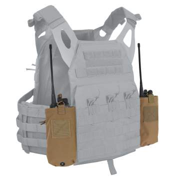 LACV (Lightweight Armor Carrier Vest) Side Radio Pouch Set