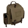 Vintage Style Canvas Sling Backpack - Olive Drab