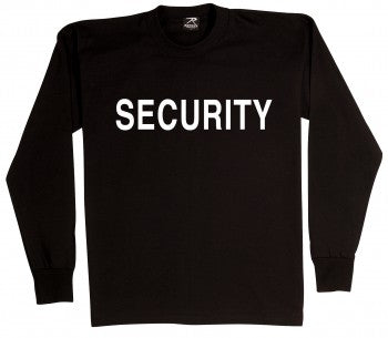 2-Sided Security Long Sleeve T-Shirt