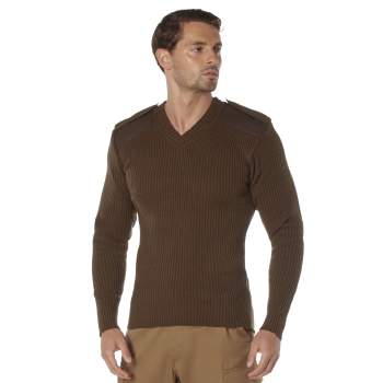 G.I. Style Acrylic V-Neck Sweater