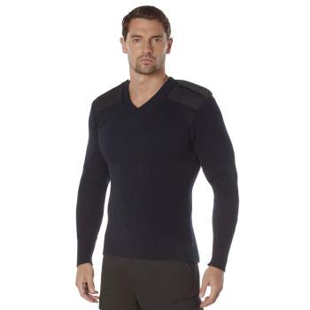 G.I. Style Acrylic V-Neck Sweater