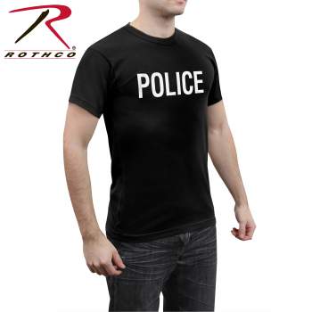 2-Sided Police T-Shirt