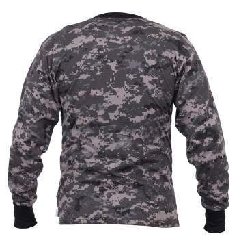 Long Sleeve Digital Camo T-Shirt