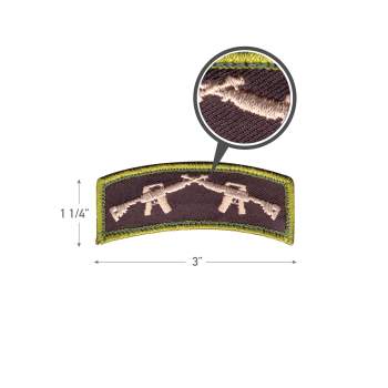 Crossed Rifles Morale Patch
