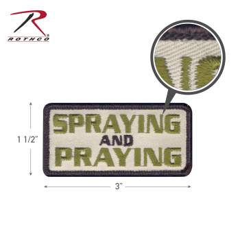 Spraying and Praying Morale Patch