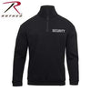 Security 1/4 Zip Job Shirt - Black