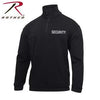 Security 1/4 Zip Job Shirt - Black