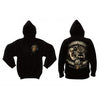 Black Ink U.S.M.C. Bulldog Hooded Pullover Sweatshirt