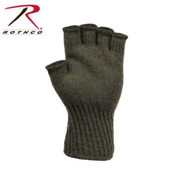 Fingerless Wool Gloves