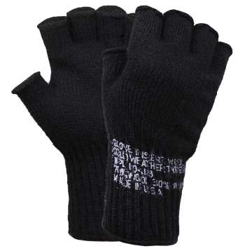 Fingerless Wool Gloves