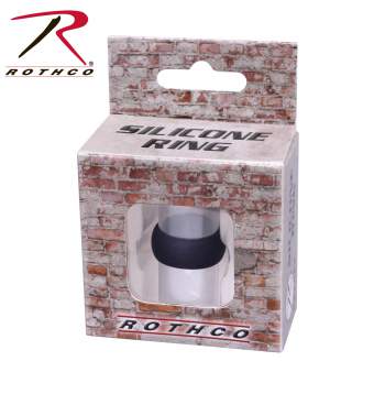 Black Silicone Ring