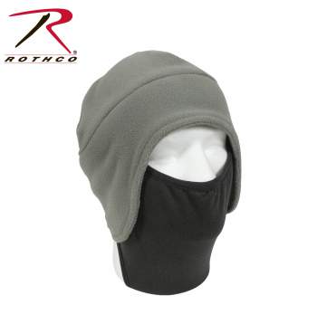 Convertible Fleece Cap w/ Poly Facemask