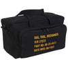 G.I. Type Zipper Pocket Mechanics Tool Bag With Military Stencil