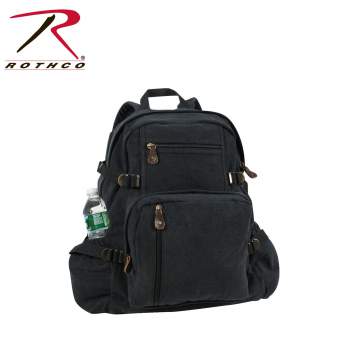 Jumbo Vintage Style Canvas Backpack