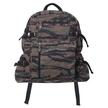 Jumbo Vintage Style Canvas Backpack