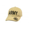 Vintage Style Deluxe Army Low Profile Insignia Cap