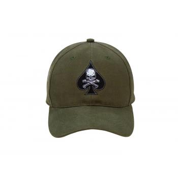 Black Ink Death Spade Low Profile Insignia Cap