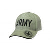 Vintage Style Deluxe Army Low Profile Insignia Cap