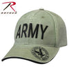 Vintage Style Deluxe Army Low Profile Insignia Cap