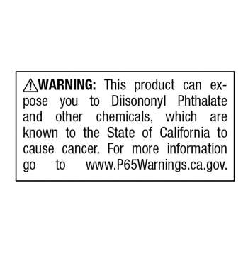 California Prop 65 Chemical Warning Labels