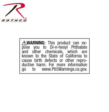 California Prop 65 Chemical Warning Labels