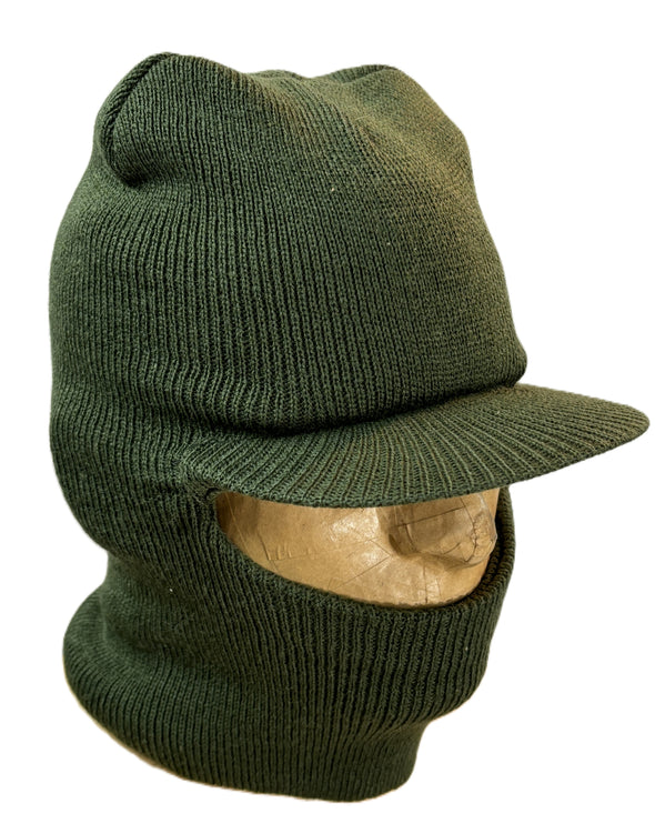 Military Style Knit Cold Weather Balaclava Hat